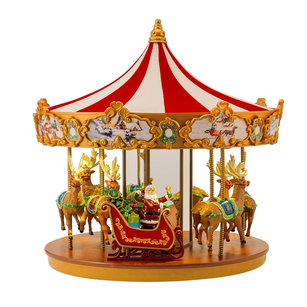 Amazon.com: Mr. Christmas Very Merry Carousel Musical